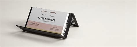 vistaprint metallic business card holder